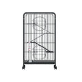 Ferret Cage With Wheels Pull Out Tray 4 Level 110cm