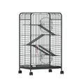 Ferret Cage With Wheels Pull Out Tray 4 Level 110cm