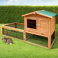 Chicken Coop 155cm Tall Wooden Pet Hutch - Pets Gear