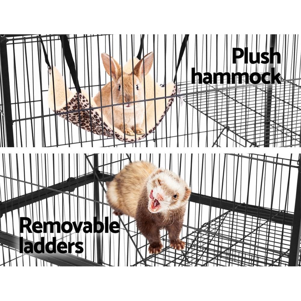 Ferret Cage with 4 Levels 142cm Height - Pets Gear