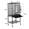 Heavy Duty Large Bird Aviary Cage 134cm - Pets Gear