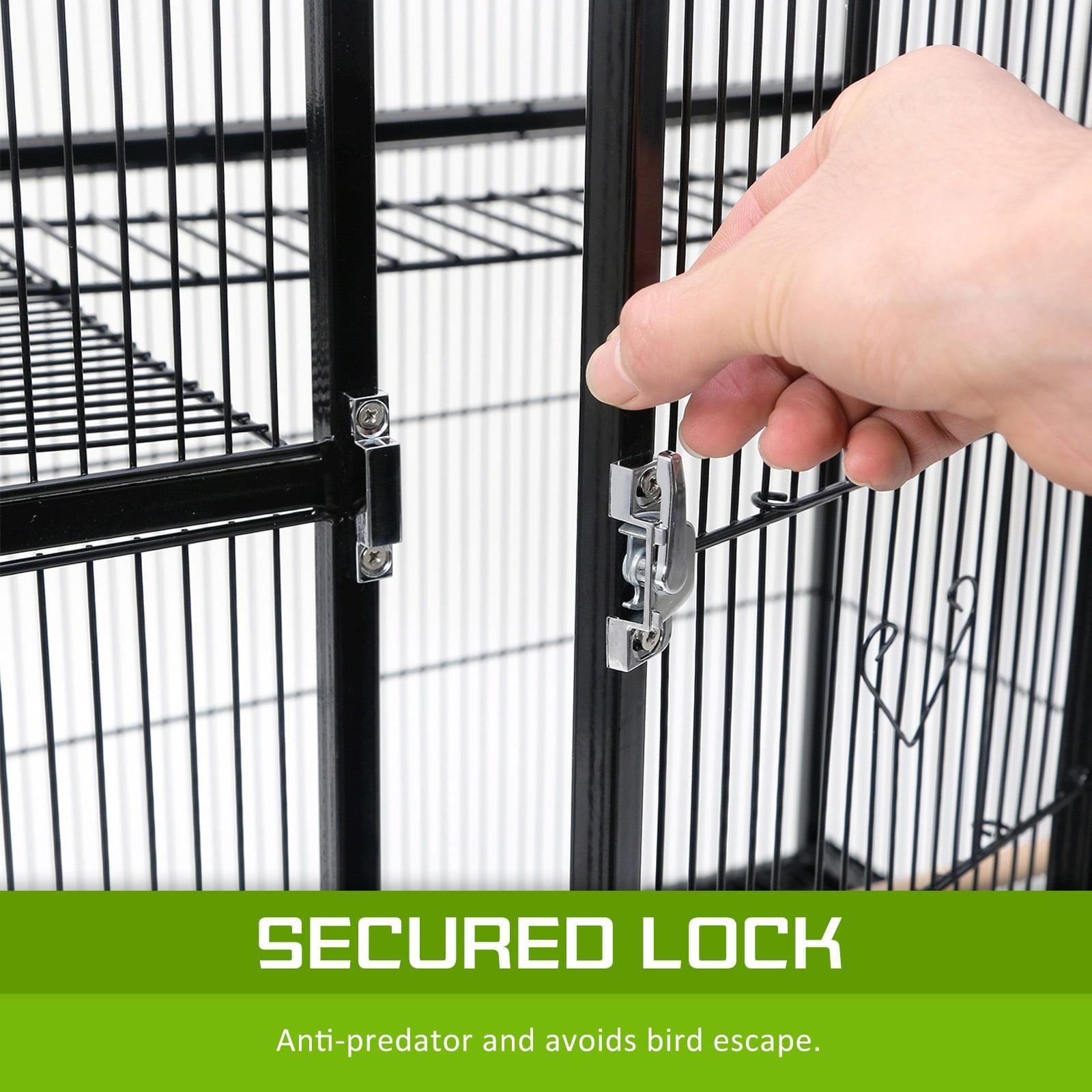 137cm Bird Cage Parrot Aviary Melody - Pets Gear