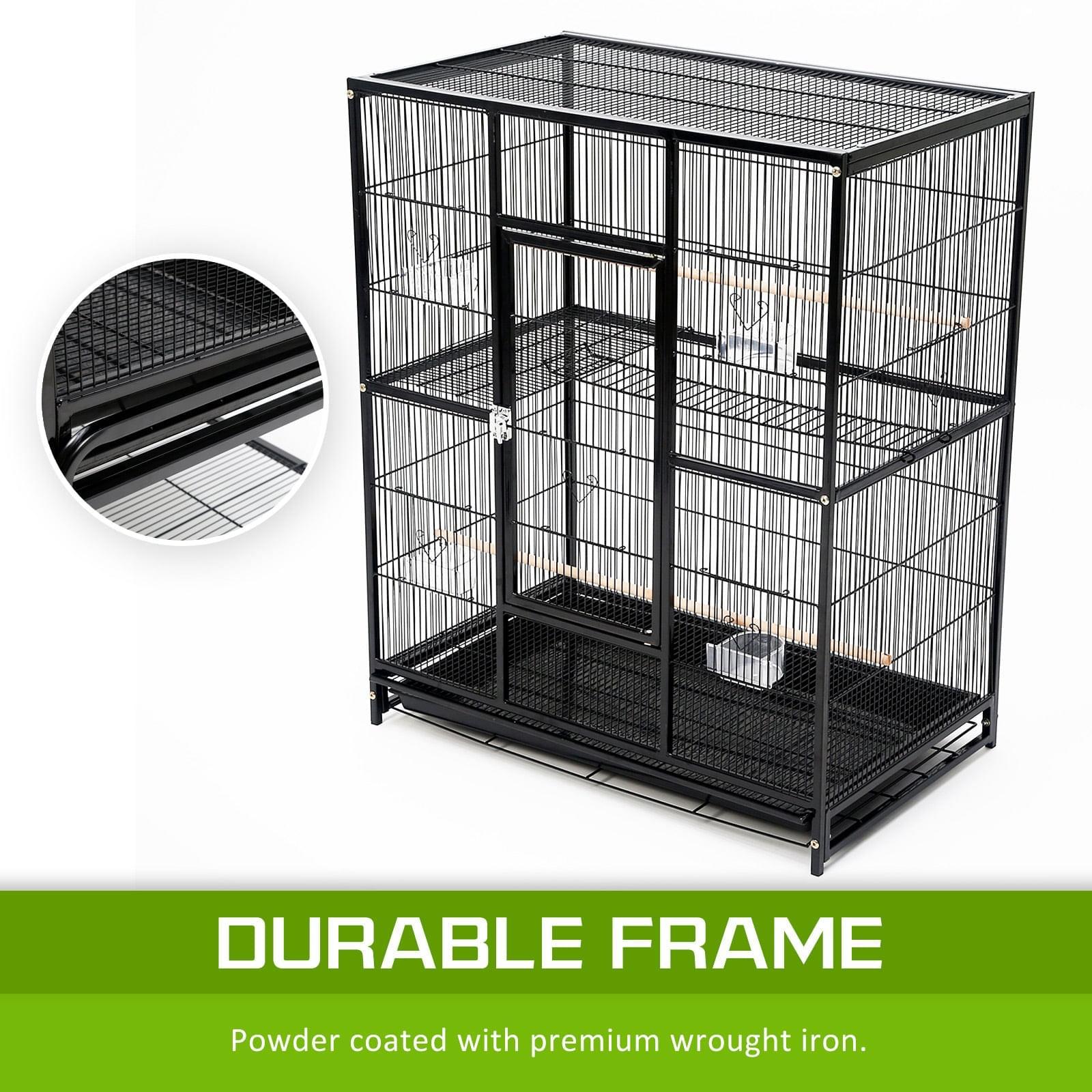 137cm Bird Cage Parrot Aviary Melody - Pets Gear