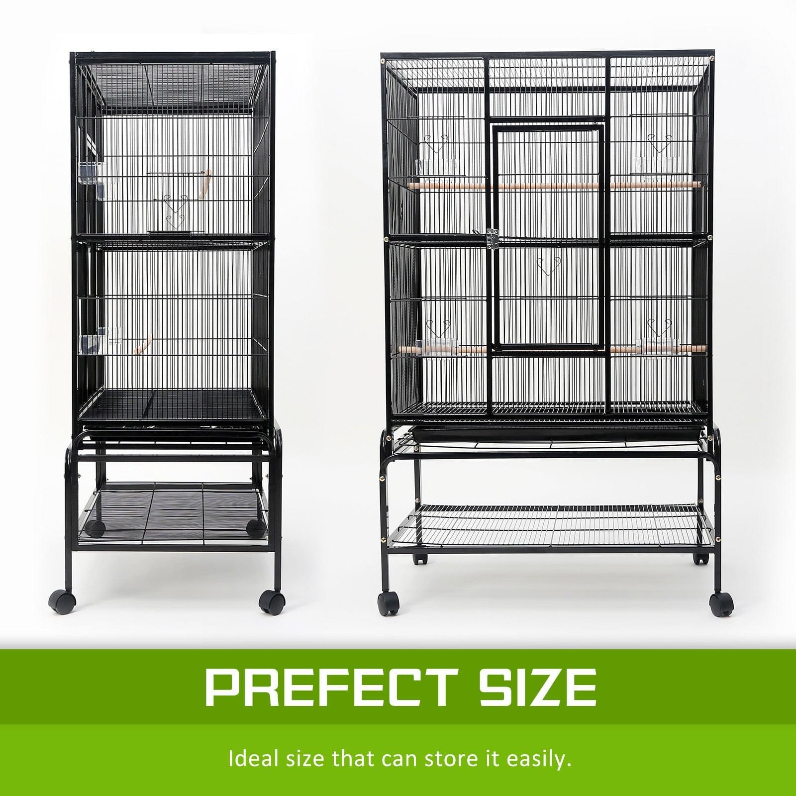 137cm Bird Cage Parrot Aviary Melody - Pets Gear