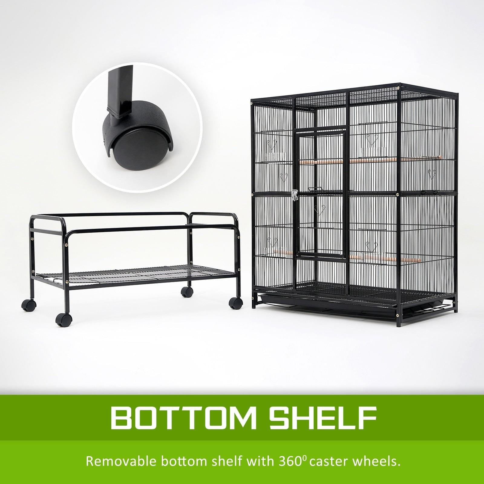 137cm Bird Cage Parrot Aviary Melody - Pets Gear