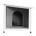 i.Pet Dog Kennel House Large Wooden Outdoor Pet Kennels Indoor Puppy Cabin Log - Pets Gear