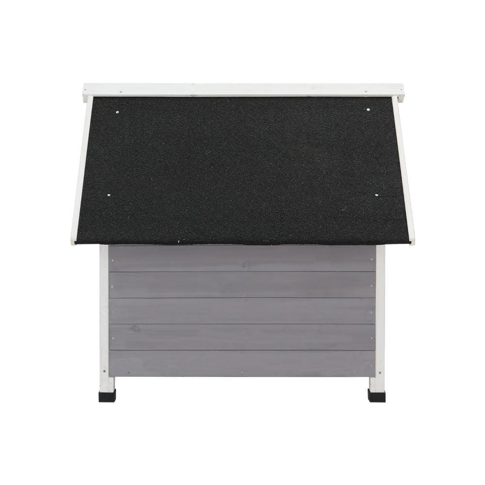 i.Pet Dog Kennel Outdoor Wooden Indoor Puppy Pet House Weatherproof XL Large - Pets Gear