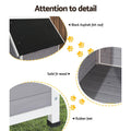 i.Pet Dog Kennel Outdoor Wooden Indoor Puppy Pet House Weatherproof XL Large - Pets Gear