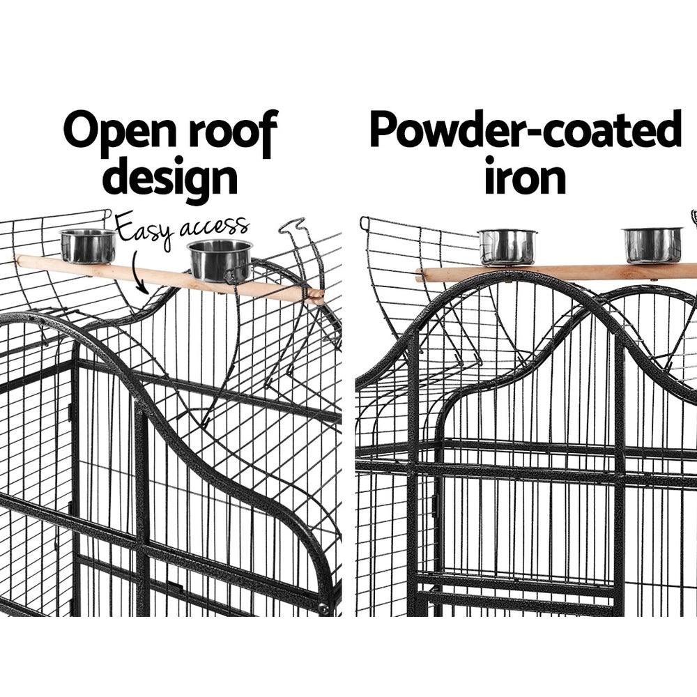 Large Bird Cage on Wheels 168CM - Pets Gear