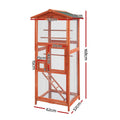 Large Wooden Bird Cages Aviary - Pets Gear