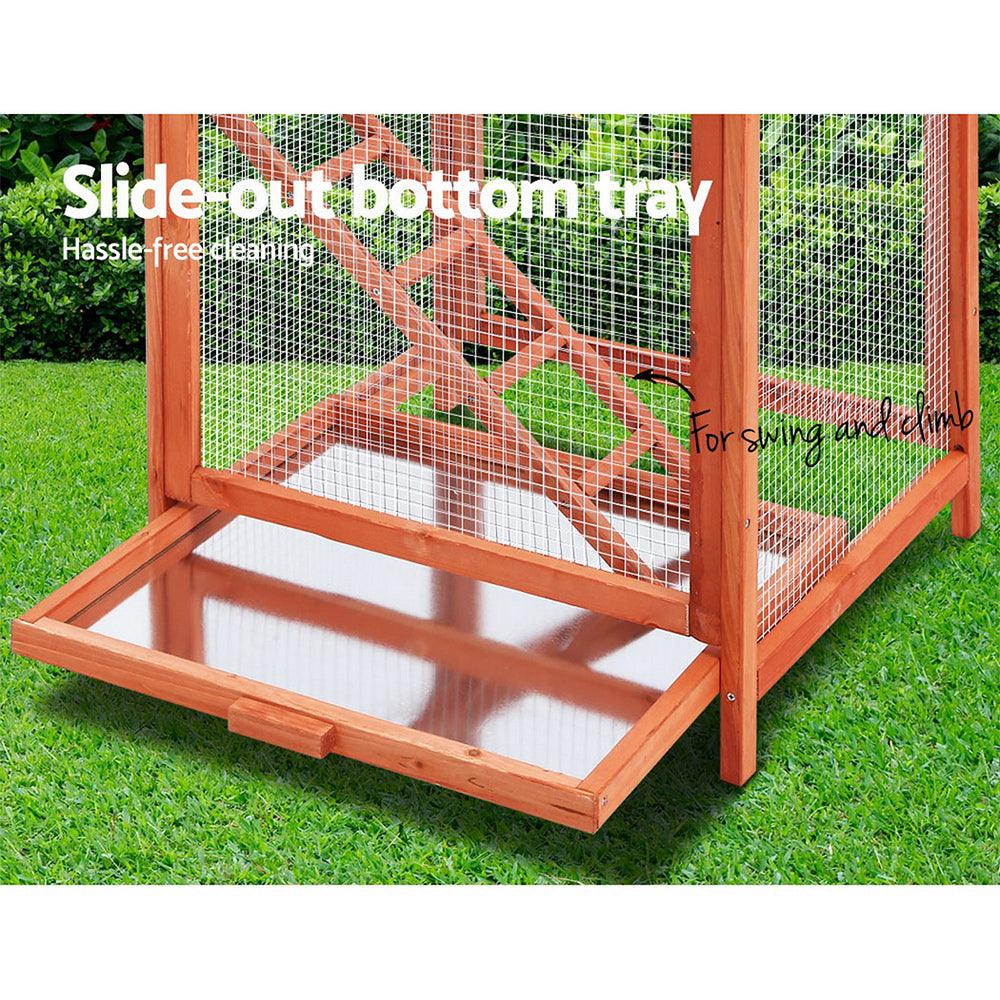 Large Wooden Bird Cages Aviary - Pets Gear