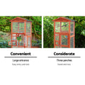 Large Wooden Bird Cages Aviary - Pets Gear