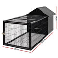 Metal Rabbit Hutch - Pets Gear
