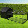 Metal Rabbit Hutch - Pets Gear