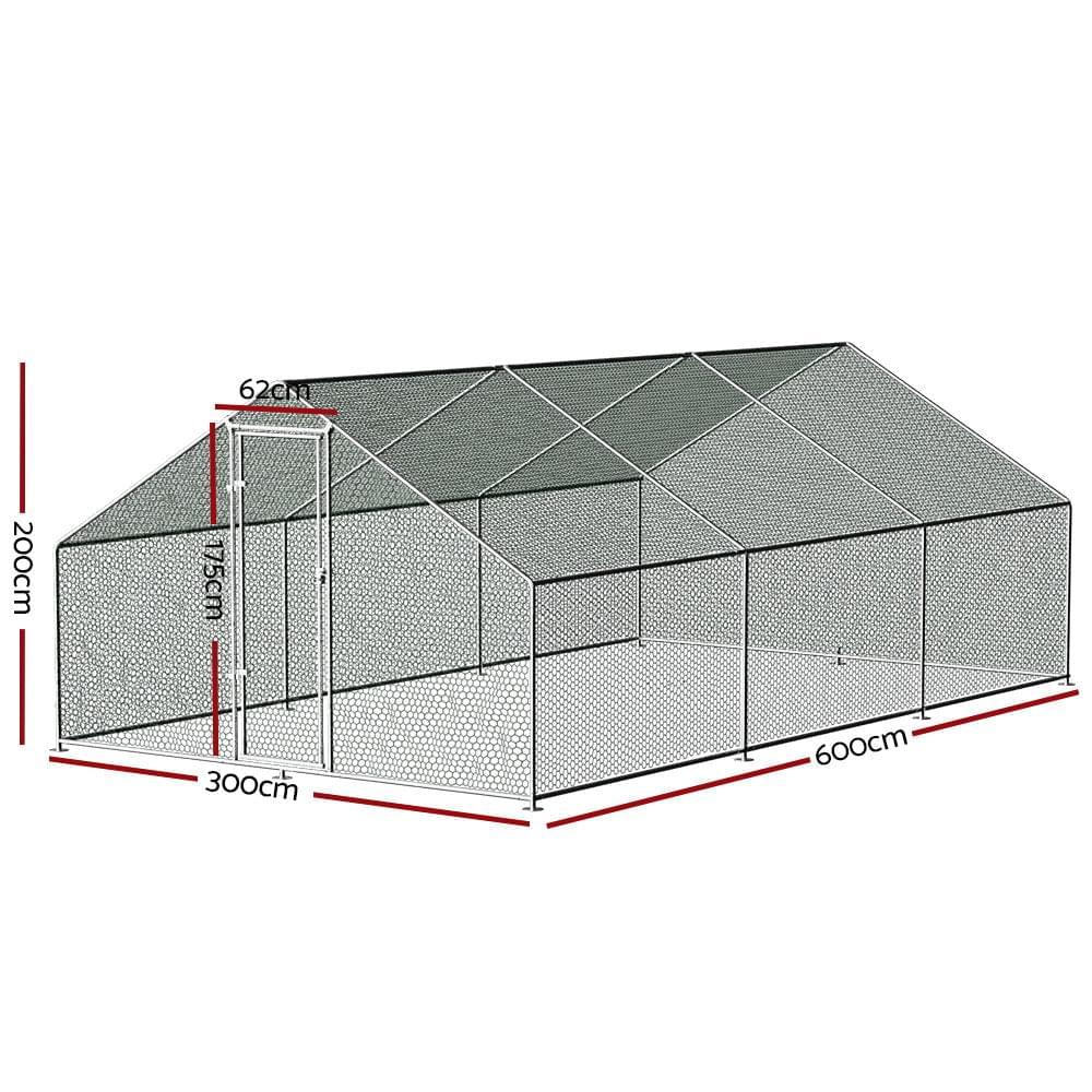 Large walk in Outdoor Cat Enclosure 6M