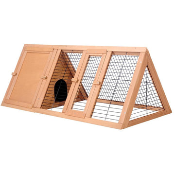 Triangle Wooden Chicken Coop - Pets Gear