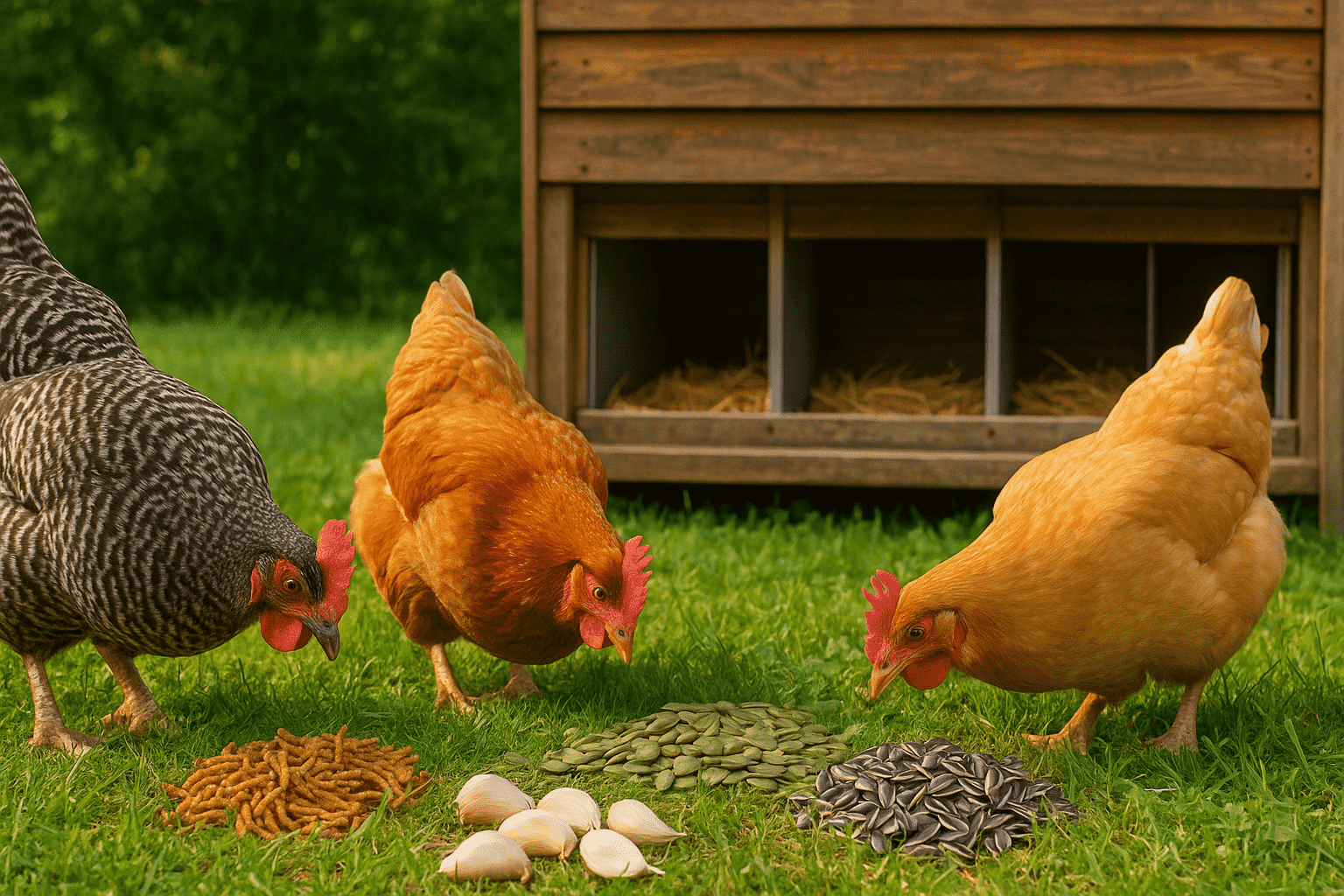 7 Surprising Foods That Improve Egg Quality and Production in Chickens