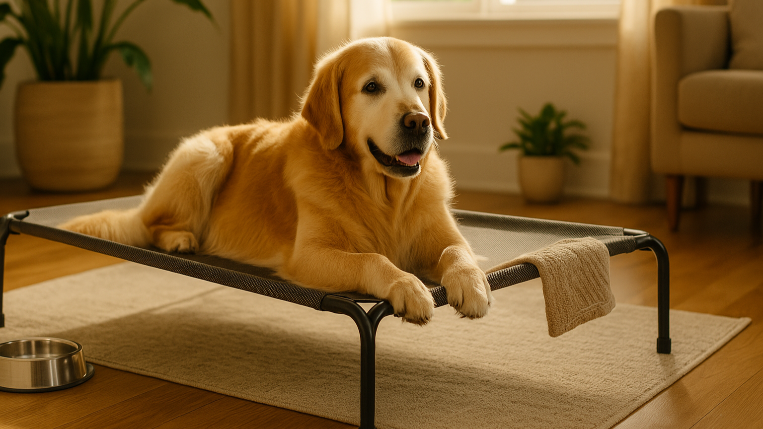 Orthopedic Dog Beds for Senior Dogs: Why Raised Beds Are the Best Choice