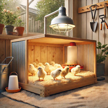 Chicken Brooder at Home