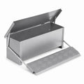 Automatic chicken feeder 12.5L with embossed non-slip steel treadle