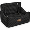 Pets Gear large black dog car booster seat on a white background
