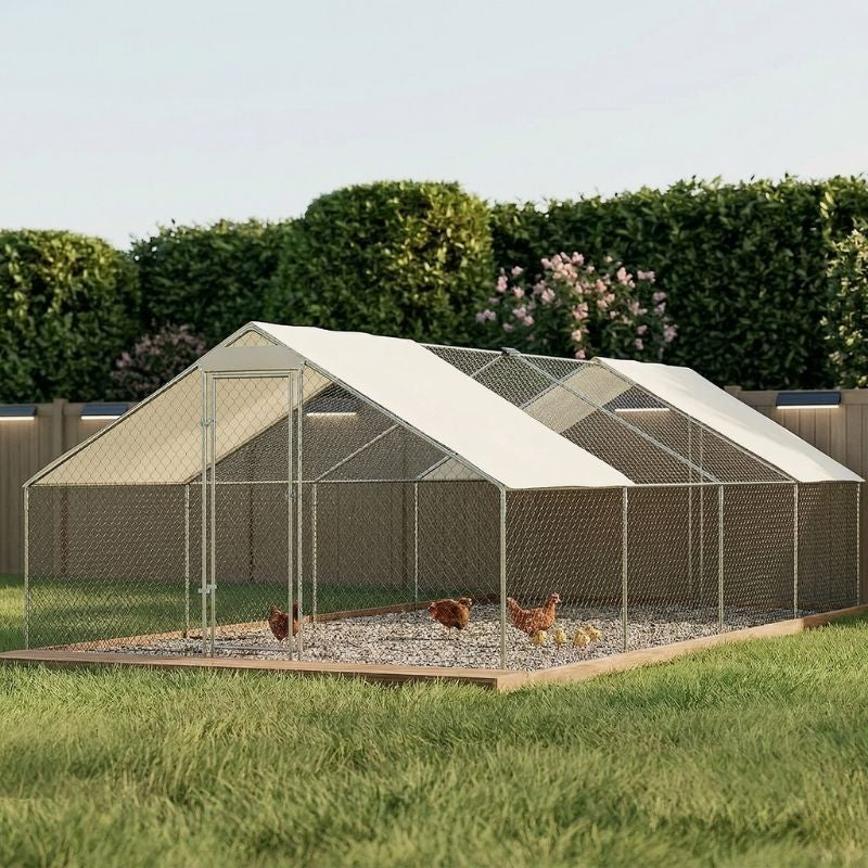 Extra Large Chicken Coop Galvanised Steel