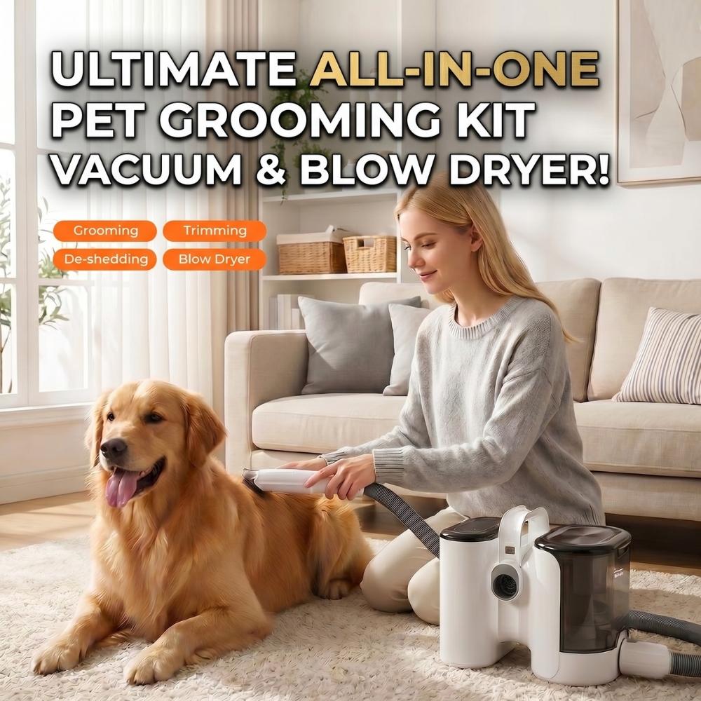 Dog Grooming Kit Vacuum Dryer