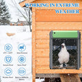 automatic chicken door working in extreme weather