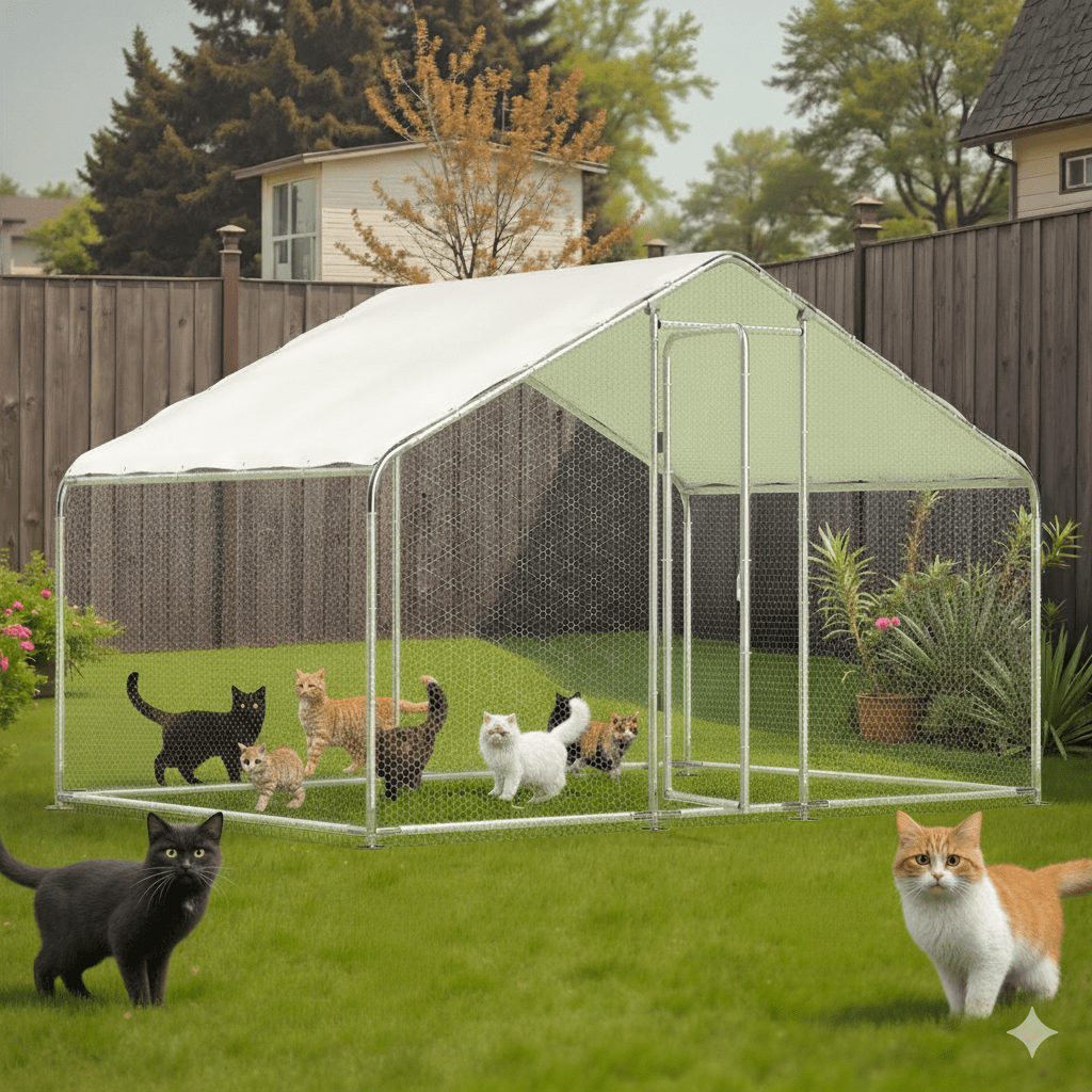 Outdoor Cat Enclosures Australia | Secure Cat Runs & Cages
