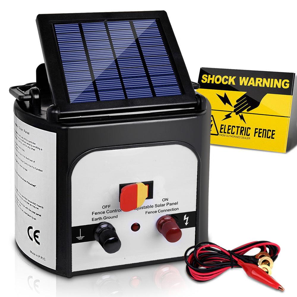 Electric Fence Energiser Solar Powered - Pets Gear