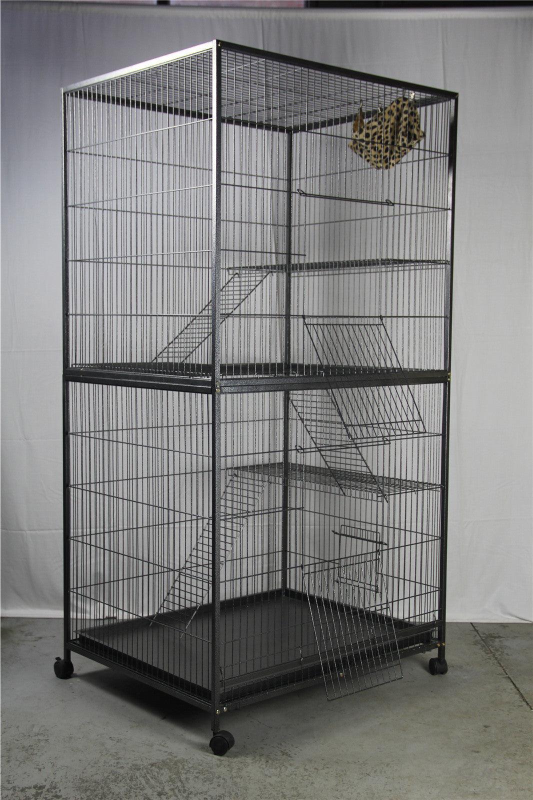 Ferret Cage with 4 Levels 180cm Height Pets Gear Australia