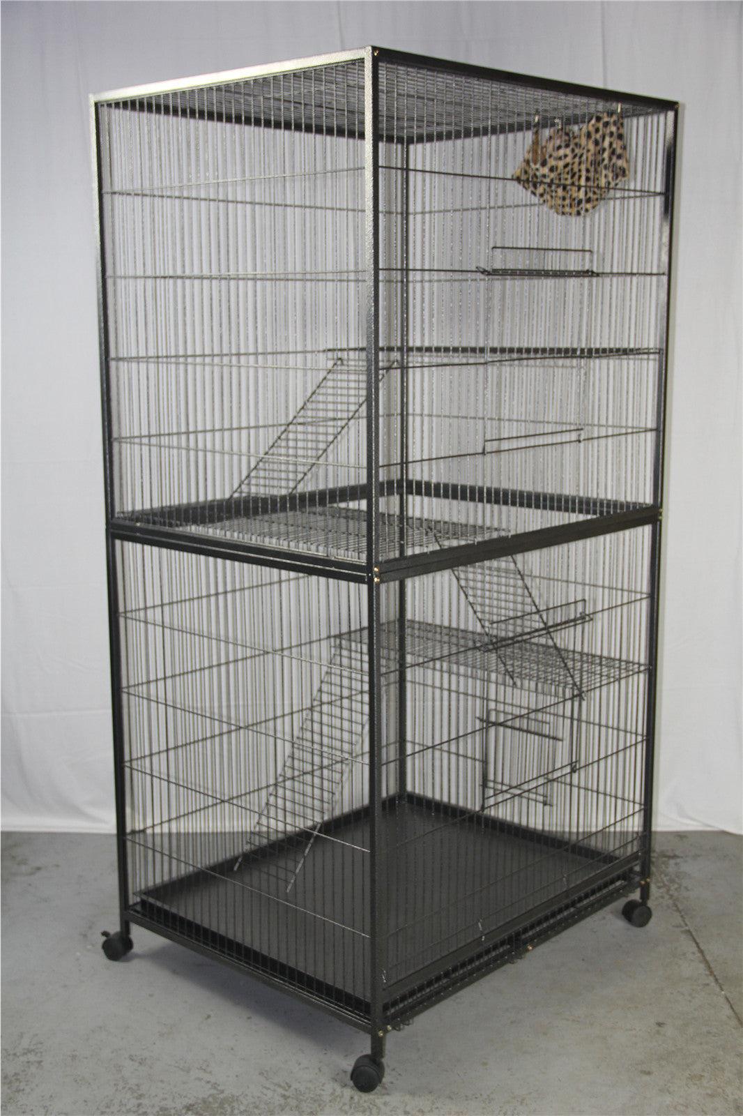 Ferret Cage with 4 Levels 180cm Height - Pets Gear