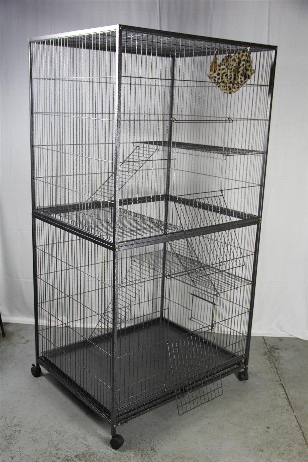 Ferret Cage with 4 Levels 180cm Height - Pets Gear