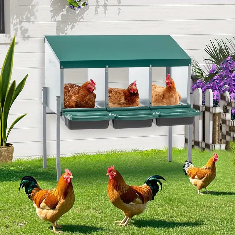 nesting boxes for chickens