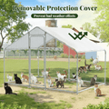 outdoor cat enclosure weather protection cover