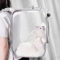 Pet Backpack Dog Cat Carriers Soft - Grey - Pets Gear