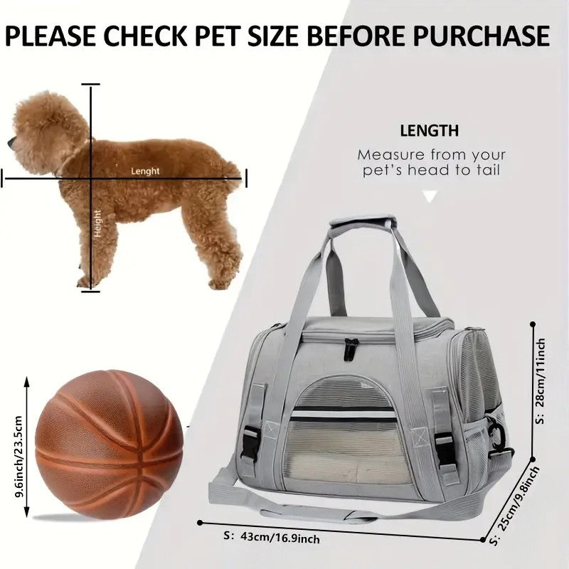 soft pet carrier for cats