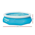Above Ground Swimming Pool with Filter Pump 305x76cm - Pets Gear