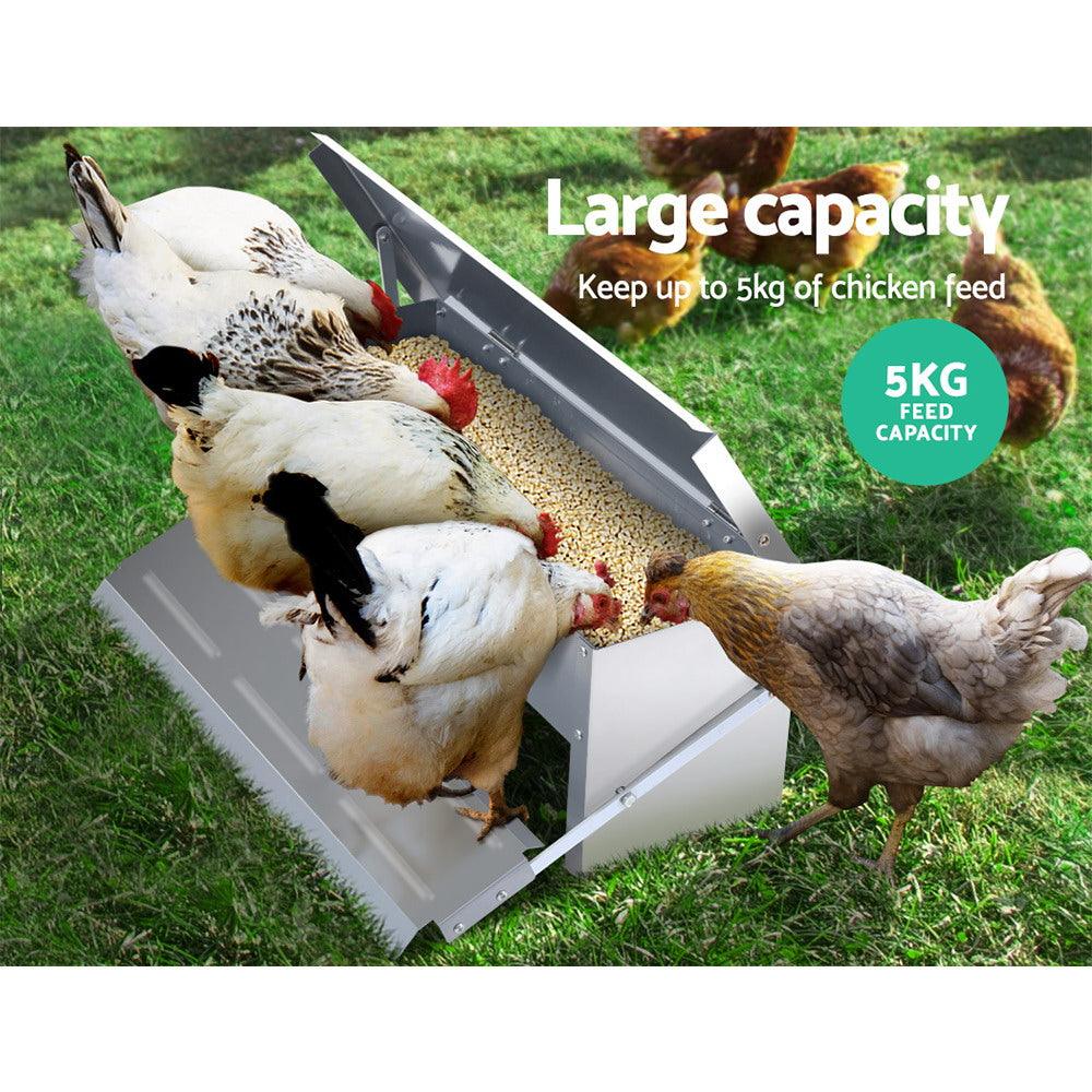 Automatic Chicken Feeder 5KG - Pets Gear