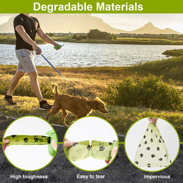 Biodegradable Dog Poop Bags - Pets Gear