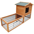 Chicken Coop 155cm Tall Wooden Pet Hutch - Pets Gear