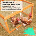 Chicken Coop with Run Extension Pet Hutch Cage - Pets Gear