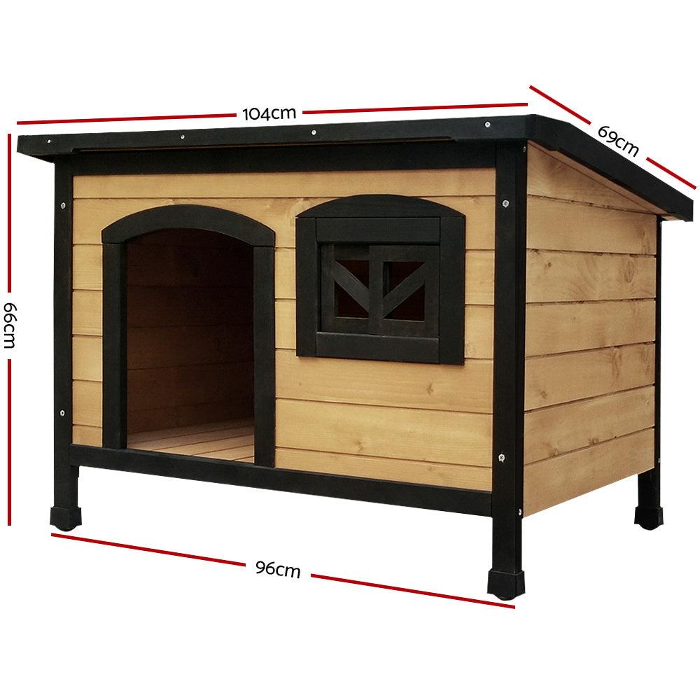 Dog Pet Kennel Dog House Large Wooden - Pets Gear