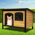 Dog Pet Kennel Dog House Large Wooden - Pets Gear