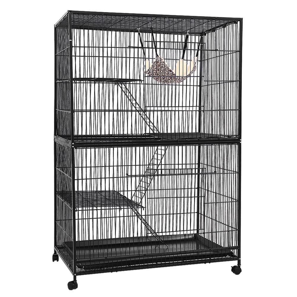 Ferret Cage with 4 Levels 142cm Height - Pets Gear