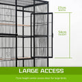 137cm Bird Cage Parrot Aviary Melody - Pets Gear