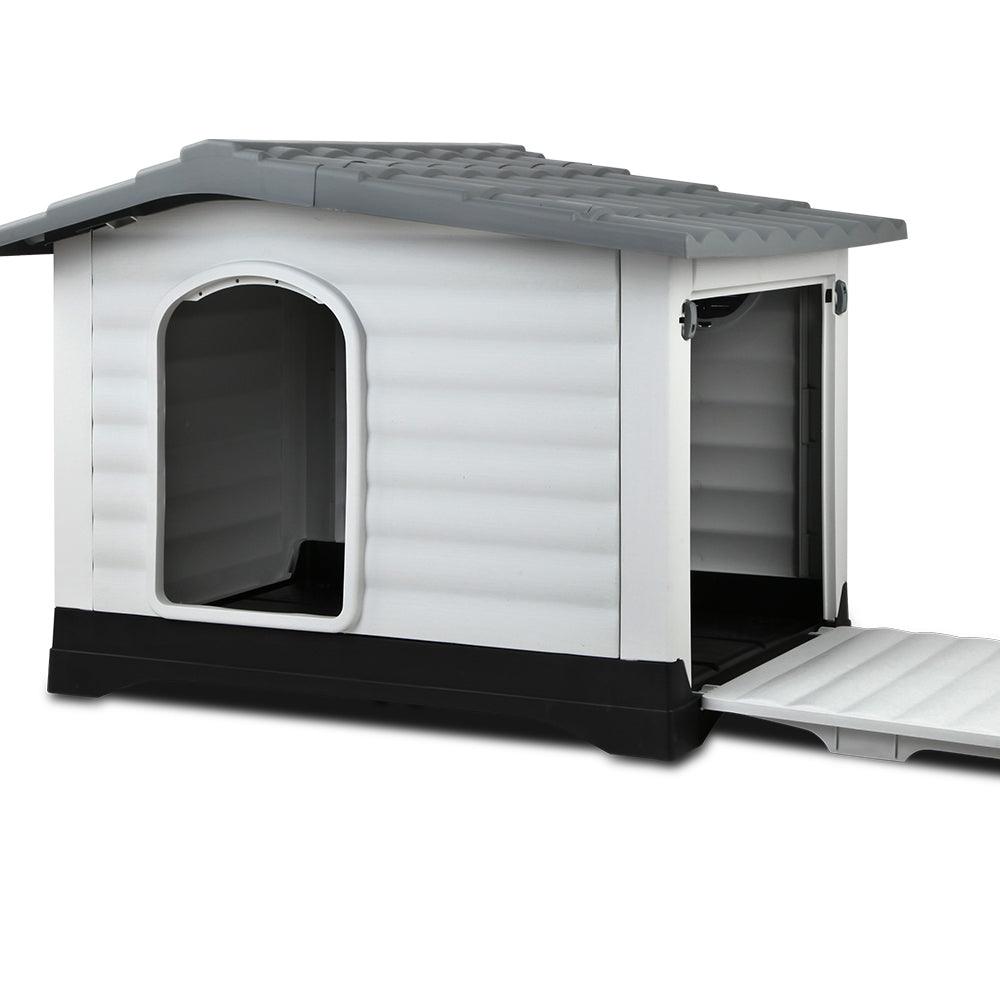 i.Pet Dog Kennel Extra Large Pet Dog House 98cm x 68.5cm x 68cm - Pets Gear