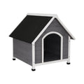 i.Pet Dog Kennel House Wooden Outdoor Indoor Puppy Pet House Weatherproof Large - Pets Gear