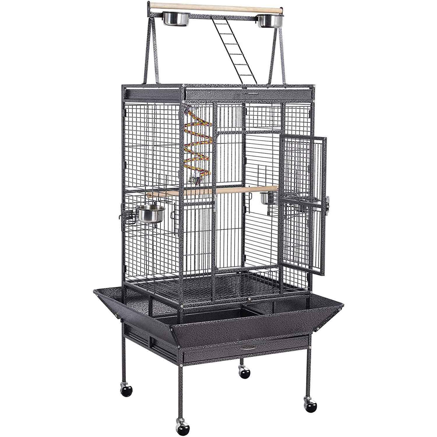 Large Bird Cage 174cm with Play top - Pets Gear