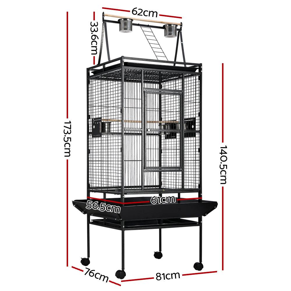 Large Bird Cage on Wheels 173CM - Pets Gear